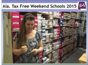 Save In The Back To School Tax Free Shopping Weekend In Alabama 2015 ...