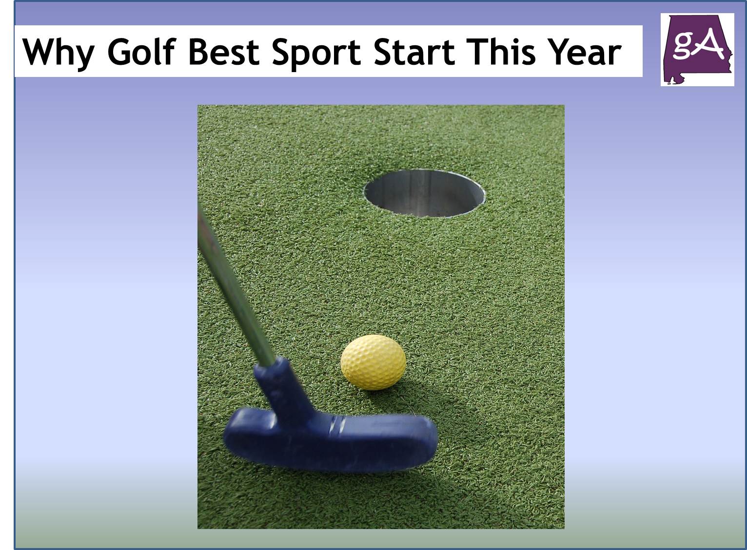 Why Golf Is The Best Sport To Start This Year Geek Alabama