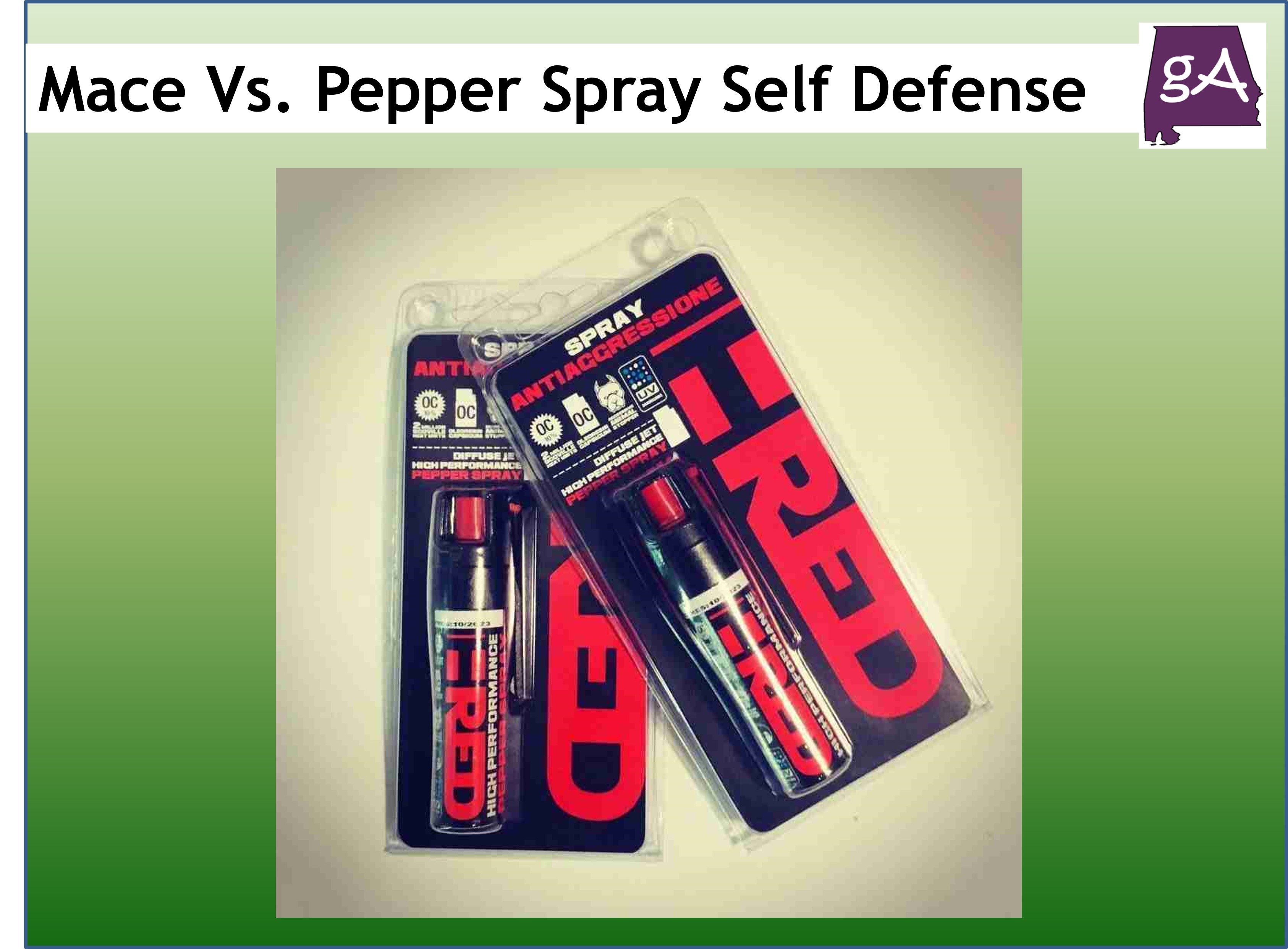 Ultimate Guide Mace Vs Pepper Spray For Self Defense Geek Alabama