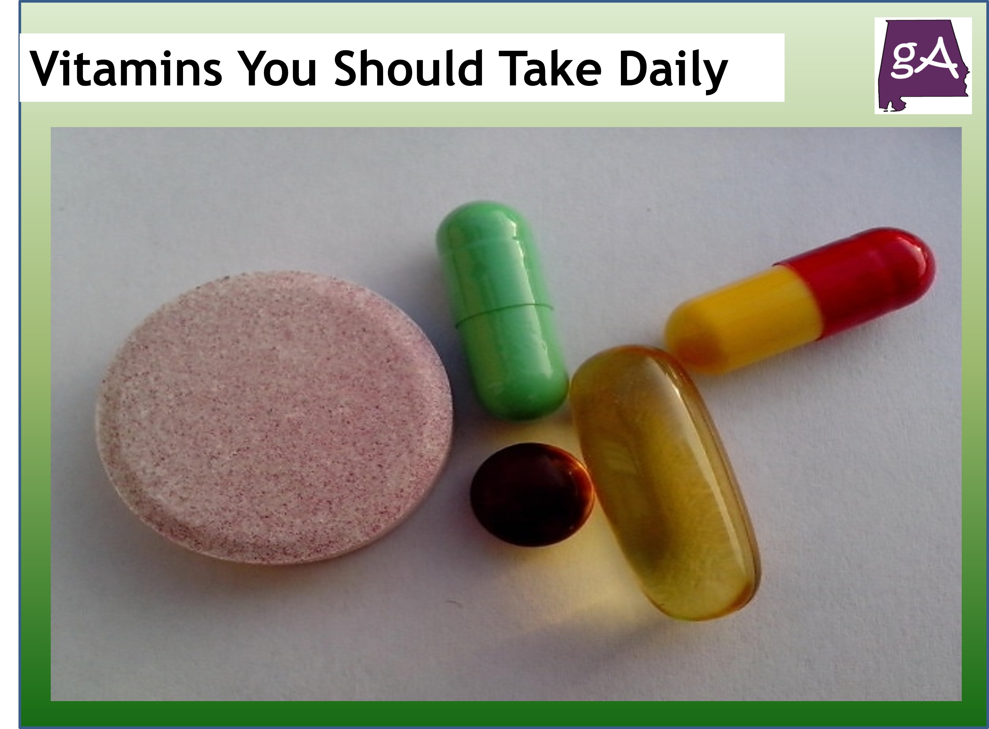 Amazing What Vitamins Should I Take Daily For A Man Gallery